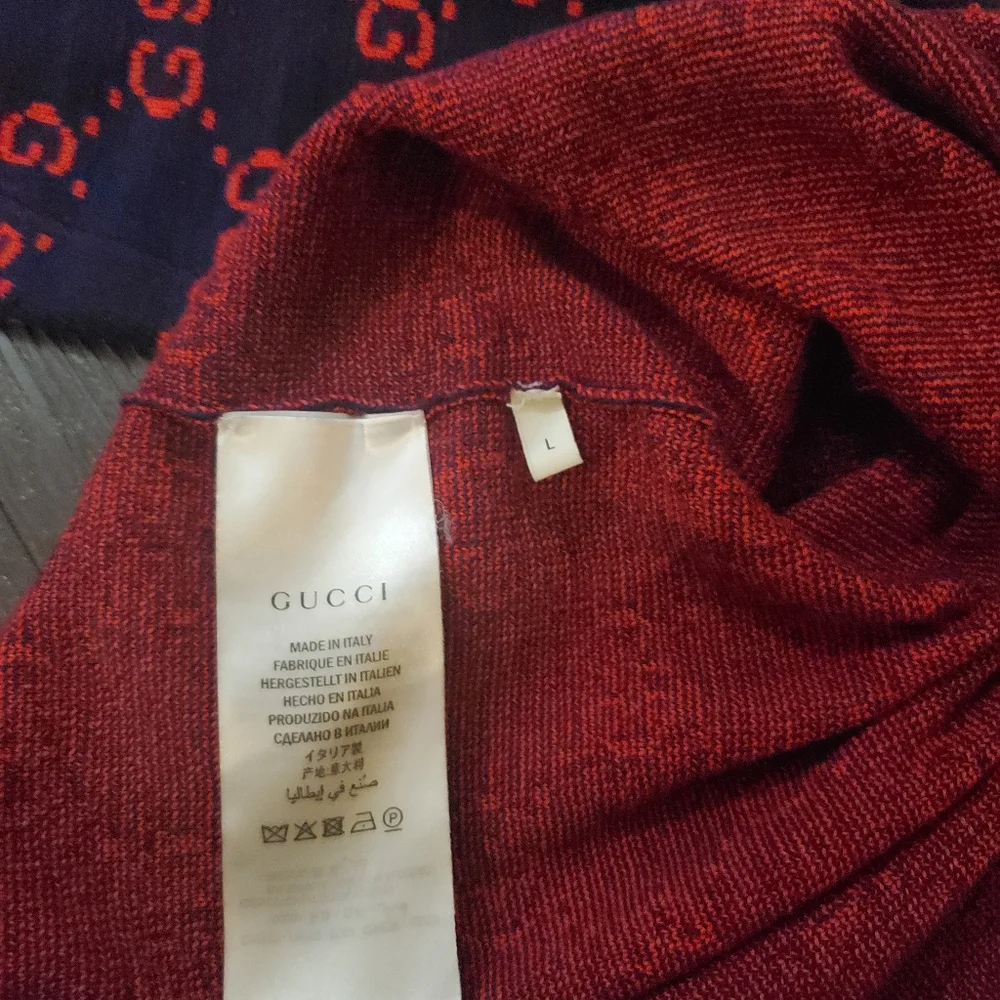 Gucci GG LOGO JACQUARD SWEATER - Picture 11 of 12
